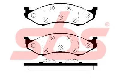 Комплект тормозных колодок, дисковый тормоз sbs купить