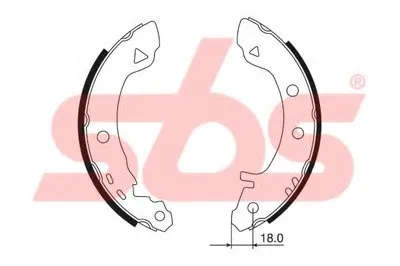 Комплект тормозных колодок sbs купить