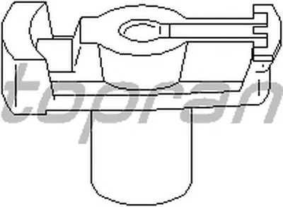 Бегунок распределителя зажигания TOPRAN купить