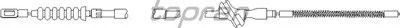 Трос, стояночная тормозная система TOPRAN купить
