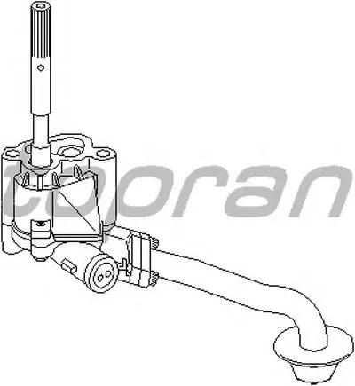 Масляный насос TOPRAN купить