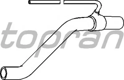 Шланг радиатора TOPRAN купить