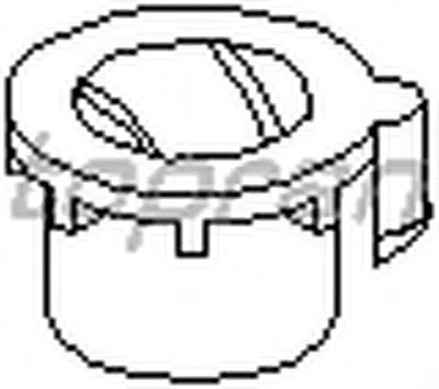 Втулка, шток вилки переключения передач TOPRAN купить