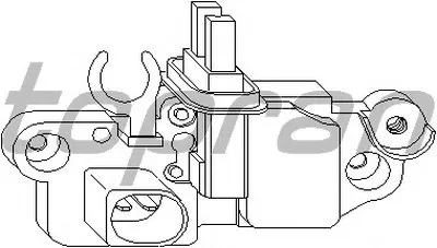 Регулятор генератора TOPRAN купить