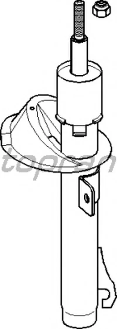 Амортизатор TOPRAN купить