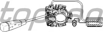 Выключатель на колонке рулевого управления TOPRAN купить