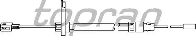 Трос, тормозной механизм рабочей тормозной системы TOPRAN купить