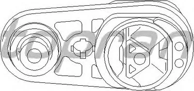 Кронштейн двигателя TOPRAN купить