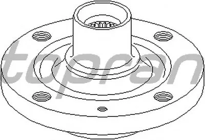 ? колесн. ступицы = TOPRAN купить