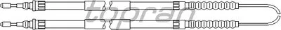 Трос, стояночная тормозная система TOPRAN купить