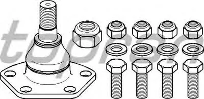 Шаровой шарнир TOPRAN купить
