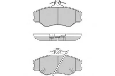Комплект тормозных колодок, дисковый тормоз E.T.F. купить
