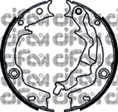 Комплект тормозных колодок, стояночная тормозная система CIFAM купить