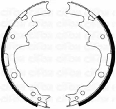 Комплект тормозных колодок CIFAM купить
