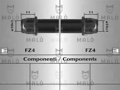 Тормозной шланг MALÒ купить