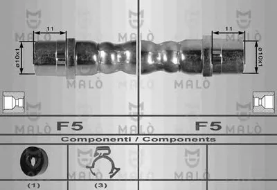 Тормозной шланг MALÒ купить
