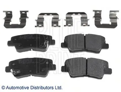 Комплект тормозных колодок, дисковый тормоз BLUE PRINT купить