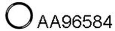Уплотнительное кольцо, труба выхлопного газа VENEPORTE купить