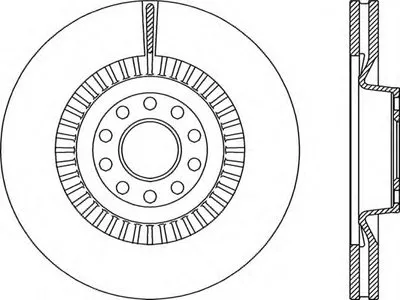 Тормозной диск RADIANCE OPEN PARTS купить
