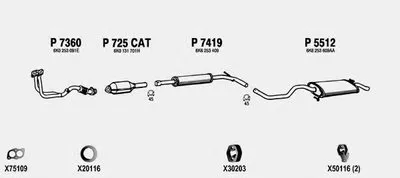 Система выпуска ОГ FENNO купить