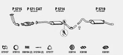 Система выпуска ОГ FENNO купить