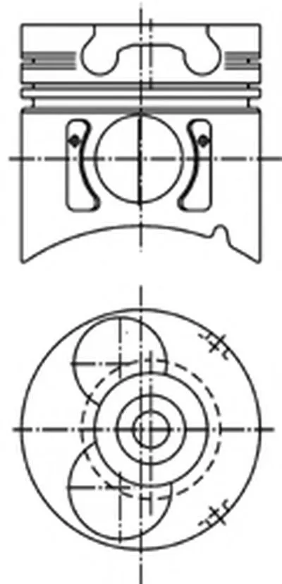 Поршень KOLBENSCHMIDT купить