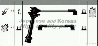 Комплект проводов зажигания ASHUKI купить