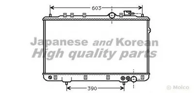 Радиатор, охлаждение двигателя ASHUKI купить