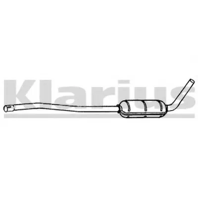 Средний глушитель выхлопных газов KLARIUS купить