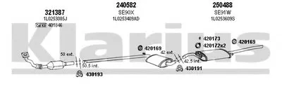 Система выпуска ОГ KLARIUS купить
