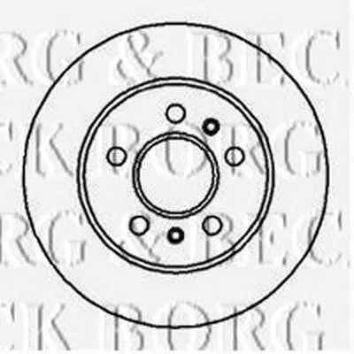 Тормозной диск BORG & BECK купить