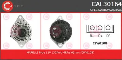 Генератор BRAND NEW SERIES CASCO купить