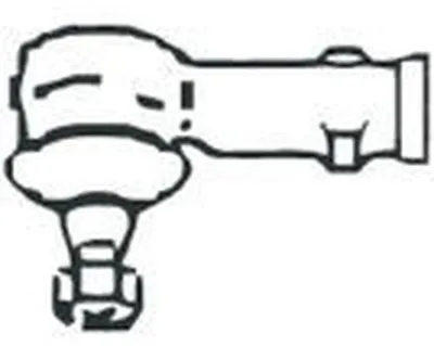 Наконечник поперечной рулевой тяги FRAP купить