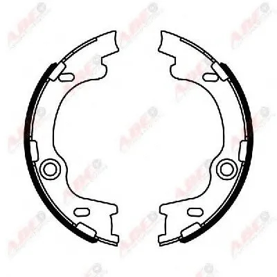 Комплект тормозных колодок, стояночная тормозная система ABE купить