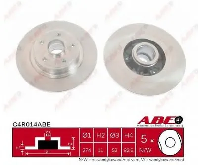 Тормозной диск ABE купить