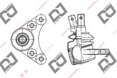 Шаровой шарнир DJ PARTS купить