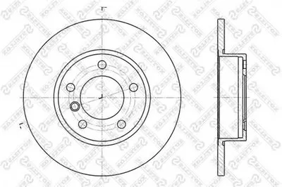 Тормозной диск STELLOX купить