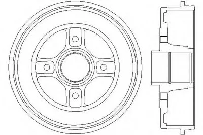 Тормозной барабан HELLA PAGID купить