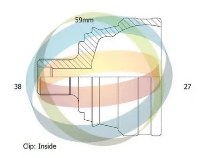 Шарнирный комплект, приводной вал ODM-MULTIPARTS купить