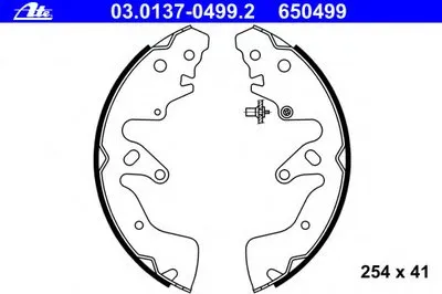 Комплект тормозных колодок ATE купить