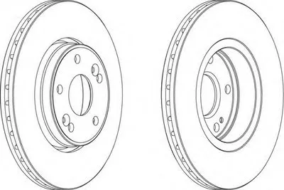 Тормозной диск PREMIER FERODO купить