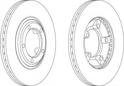 Тормозной диск PREMIER FERODO купить