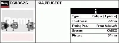 Тормозной суппорт Remanufactured REMY (Multiline) DELCO REMY купить