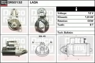 Стартер Remanufactured REMY (Light Duty) DELCO REMY купить