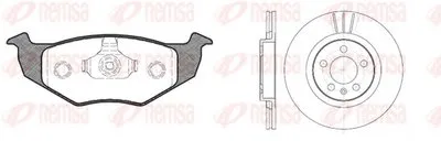 Комплект тормозов, дисковый тормозной механизм Twin Kit REMSA купить