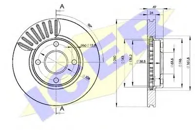 Тормозной диск ICER купить