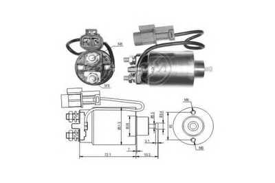 Тяговое реле, стартер ERA купить