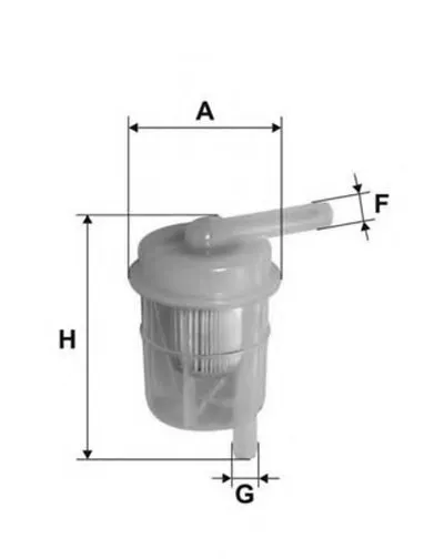 Топливный фильтр ACTIV OPEN PARTS купить