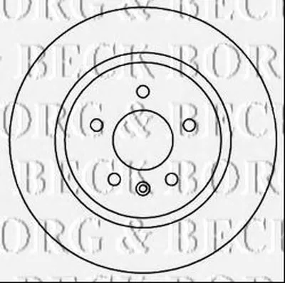 Тормозной диск BORG & BECK купить