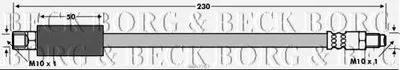 Тормозной шланг BORG & BECK купить